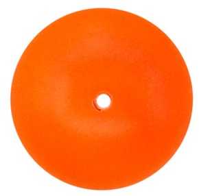Perle Swarovski Foro largo 10 mm Orange neon