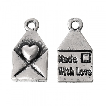 Charm Lettera Made with love