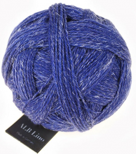 Alb Lino Schoppel Wolle colore 4463 Blu Primario