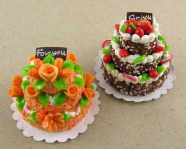 Torta in resina a 3 strati