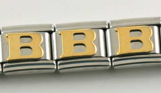 Lettera B Italian Charm