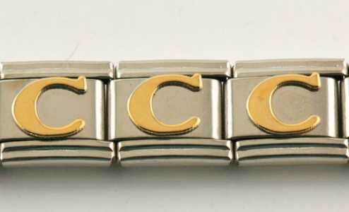 Lettera C Italian Charm