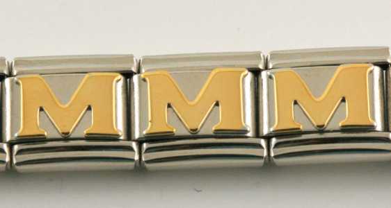 Lettera M Italian Charm