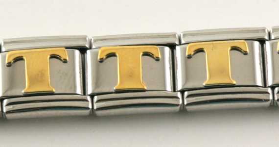 Lettera T Italian Charm