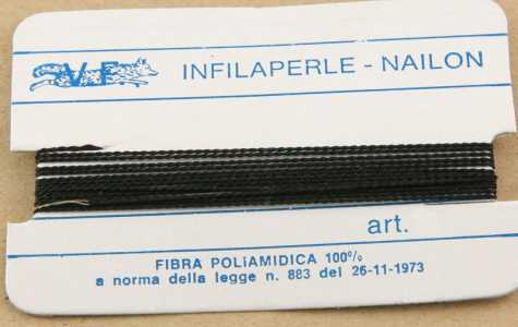 Infilaperle misura 1 nero