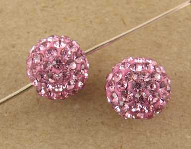 Sfera multistrass Light rose