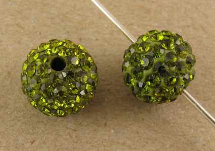 Sfera multistrass Olivine