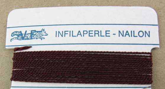 Infilaperle misura 9 marrone