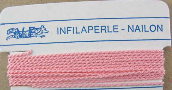 Infilaperle misura 7 rosa baby