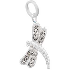 Charm strassato libellula