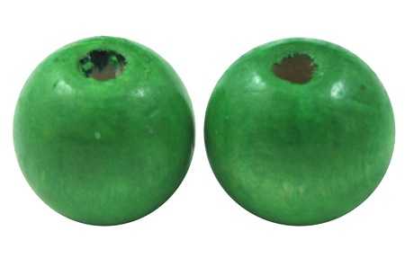 Sfera in legno verde 