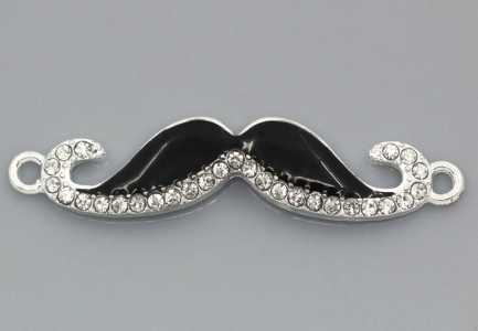 Intermezzo Baffi Mustache strassato