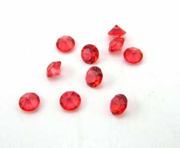 Micro cristalli in resina Secret Charm Tondo Rosso
