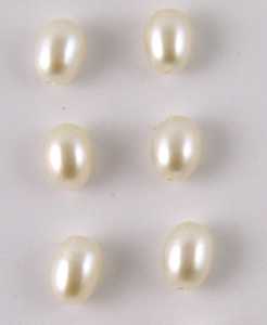 Perle coltivate goccia bianca piccola