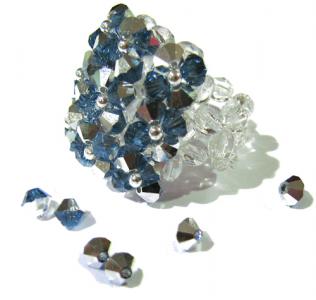 Kit anello Petit Fleur Aquamarine CAL