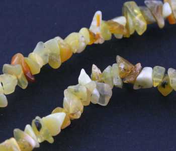 Filo di chips opale giallo