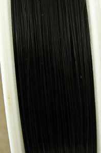 Rocchetta di filo di nylon nero 0,25 mm