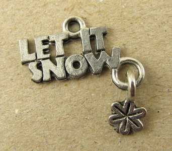 Charm Let it snow Natale