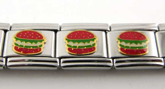 Elemento Italian Charm Hamburger