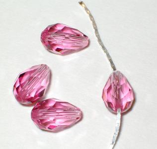 Goccia Swarovski rose