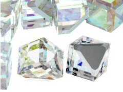 Cubo Swarovski senza foro passante AB