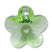 Pendente fiore peridot