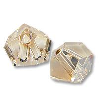 Simplicity Bead Swarovski Crystal Golden Shadow