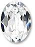 Cabochon ovale Crystal