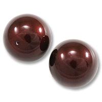 Perle Swarovski 8 mm Maroon