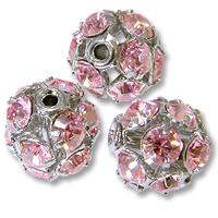 Boule Swarovski LT Rose argento