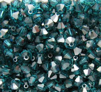 Blue zircon satin