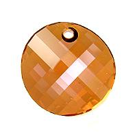 Twist pendant Crystal copper