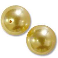 Perle Swarovski 14 mm gold