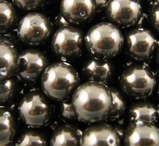 Perle Swarovski 12 mm  deep brown