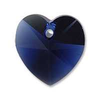 Ciondolo a cuore Dark Indigo