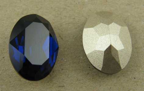 Cabochon ovale Dark Indigo