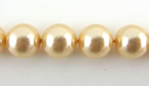 Perle swarovski 4 mm Light Gold