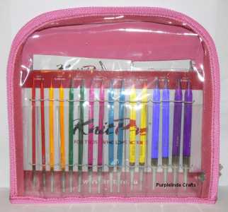 KnitPro Deluxe Set Spectra Trendz set ferri intercambiabili da maglia in acrilico