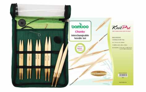 KnitPro Chunky Set Bamboo Japanaese