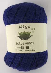 Lotus Yarns Miya colore blu elettrico 04