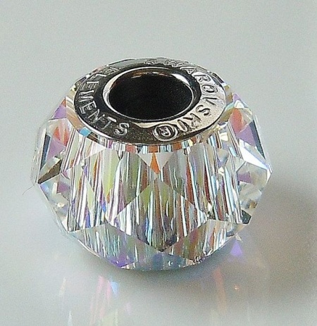 BeCharmed Swarovski Briolette Bead Crystal ab