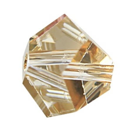 Simplicity bead Swarovski Crystal Golden Shadow