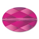 Oval Bead Fuchsia