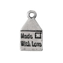 Charm Lettera Made with love