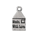Charm Lettera Made with love