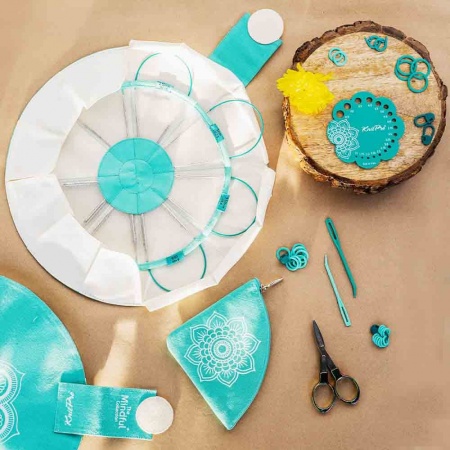 Explore Set Mindful Knitpro set di ferri circolari fissi in acciaio 