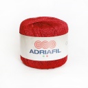 Adriafil Odeon Lame filato brillante col 62 Rosso Vivo