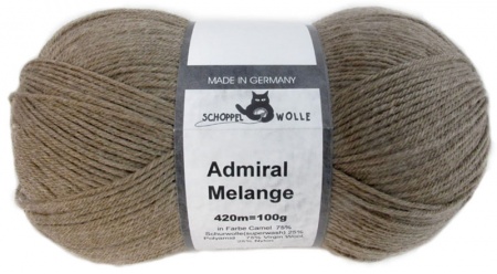 Schoppel Wolle Admiral colore 7398m Cammello