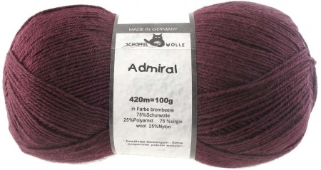 Schoppel Wolle Admiral colore 2805 Mora