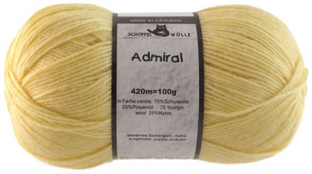 Schoppel Wolle Admiral colore 0320 Vaniglia